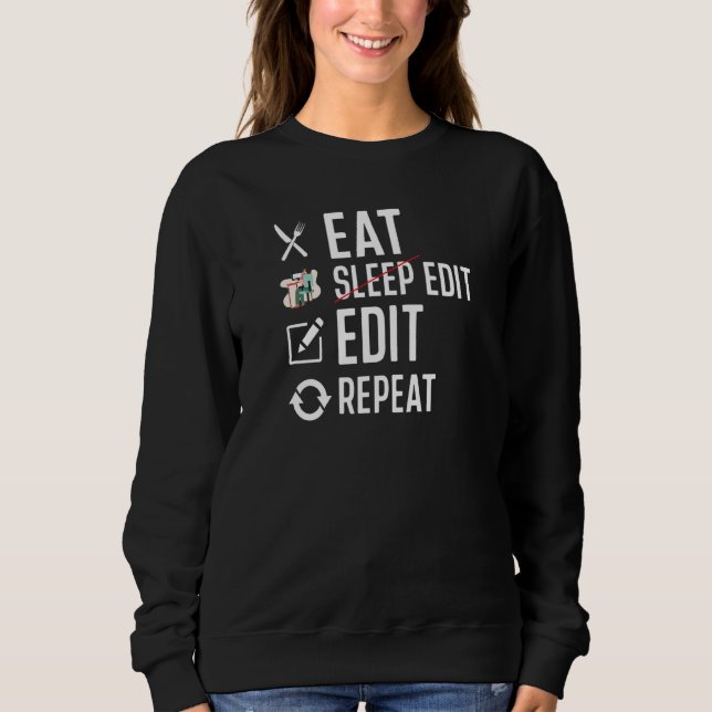 Camiseta Editor de Vídeo Ninja Nós o corrigiremos em Posto  (Frente)