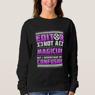 Camiseta Editor Não É Magista, Mas Entendo Seu Confiança