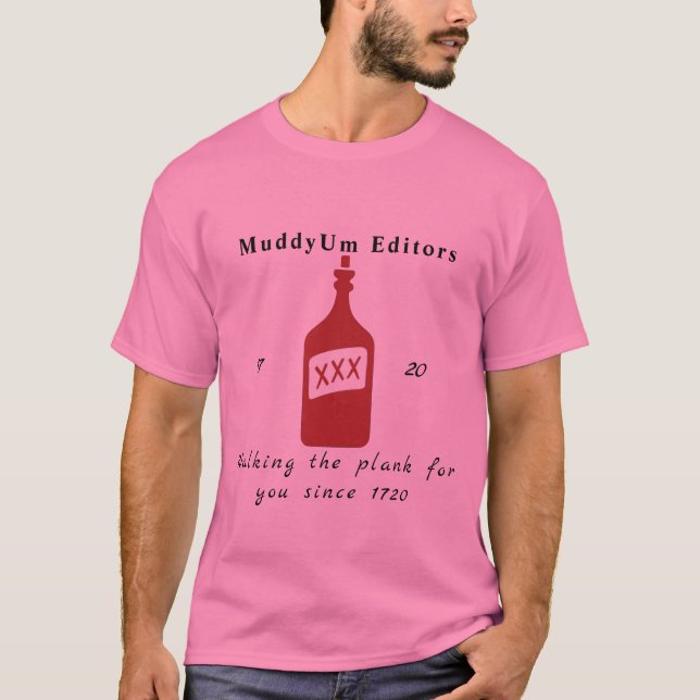 Camiseta Editores MuddyUm (Frente)