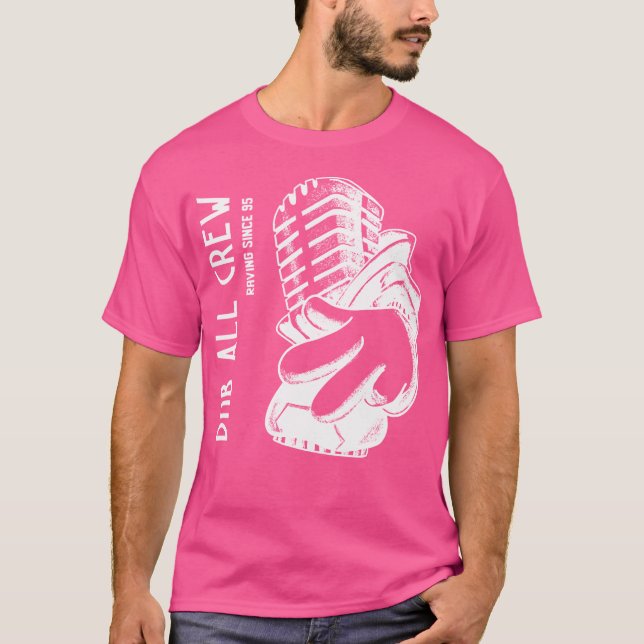 Camiseta Edm De Música Dnb De Drum E Bass (Frente)