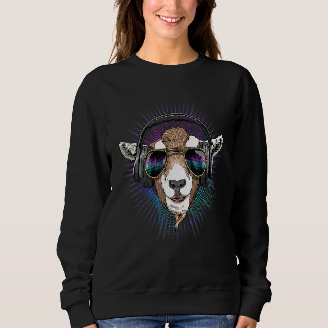 Camiseta EDM House Music DJs Goat Music  Music Artist Farme (Frente)