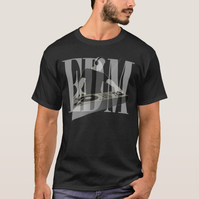 CAMISETA EDM INCRÍVEL E O DJ QUENTE !!!! (Frente)