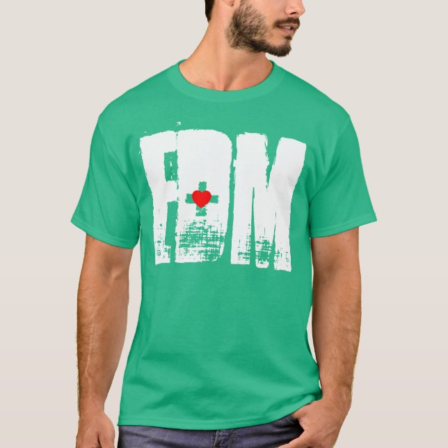 CAMISETA EDM NO CORAÇÃO (Frente)