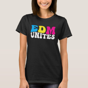 Camiseta EDM une Electronic Dance Music Rave Festival D