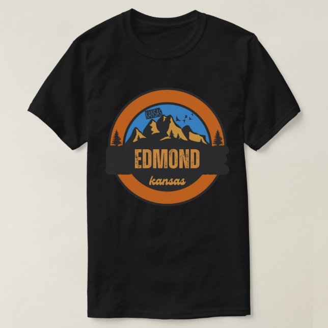 Camiseta Edmond, Kansas (Frente do Design)