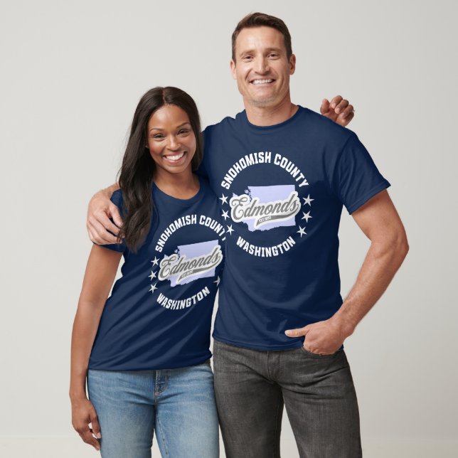 Camiseta Edmonds, Washington (Unissex)