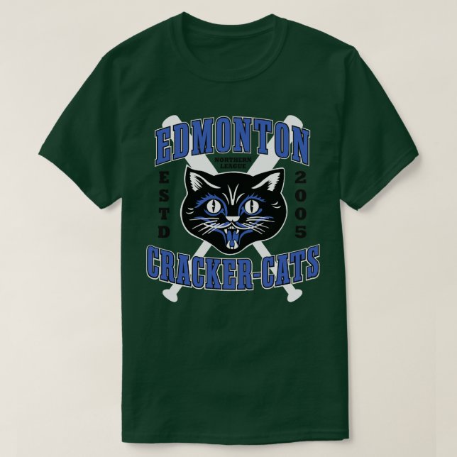 Camiseta Edmonton CrackerCats (Frente do Design)