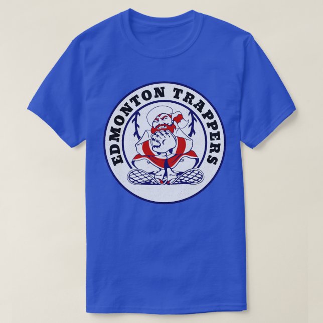 Camiseta Edmonton Trappers Clássicos Baseball (Frente do Design)