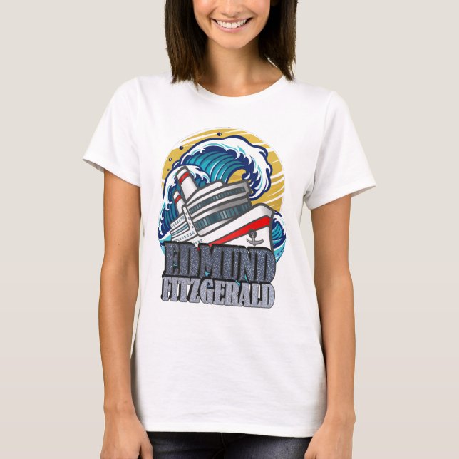 Camiseta Edmund Fitzgerald | Tribute to the Legendary Ship (Frente)