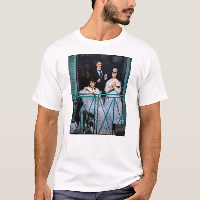 Camiseta Edouard Manet - A Varanda / Le Balcon (Frente)