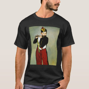 Camiseta Edouard Manet O Flautista 2 para Artistas