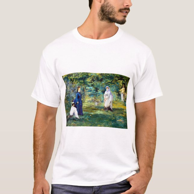 Camiseta Edouard Manet O Jogo Croquet (Frente)