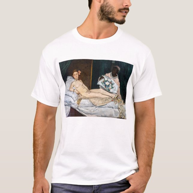 Camiseta Edouard Manet - Olympia (Frente)