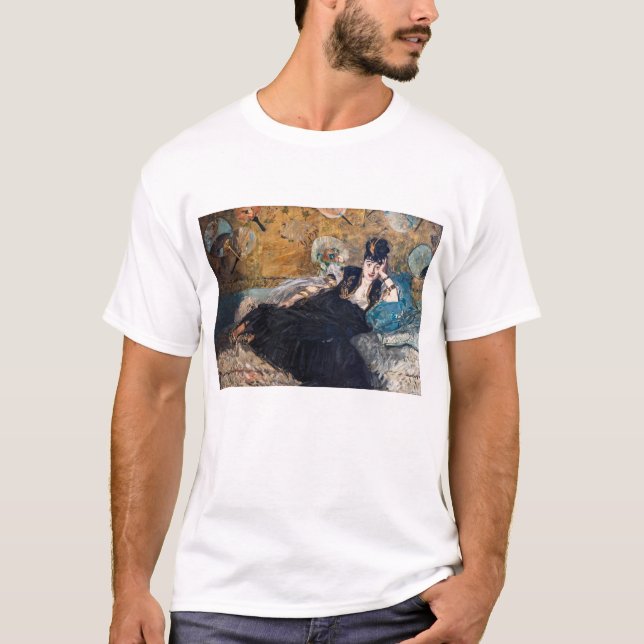 Camiseta Edouard Manet - Senhora com Leques (Frente)