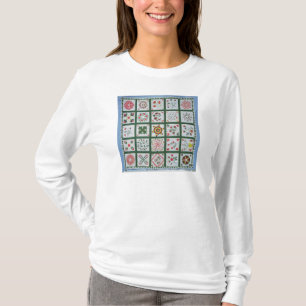 Camiseta Edredão com flores da estação, 1844 do álbum