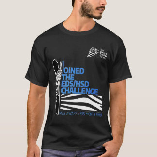 Camiseta EDS/HSD pode o desafio 2019 do mês da consciência