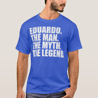 Camiseta Eduardo Eduardo Nome Eduardo dá nome