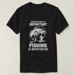 Camiseta Educação É Importante Pesca