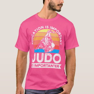 Camiseta Educação Judô É Mais Importante Judô