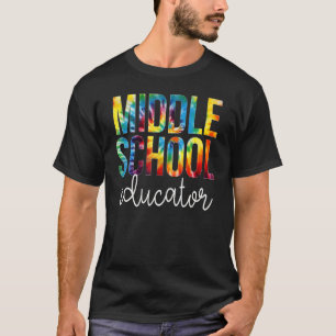 Camiseta Educação Média, Apreciação Tie Dye De Volta