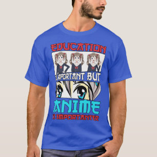 Camiseta Educação Merch Girl Cosplay Otaku Gift