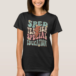 Camiseta Educação Retrorna para o Ensino Especial da Vida d
