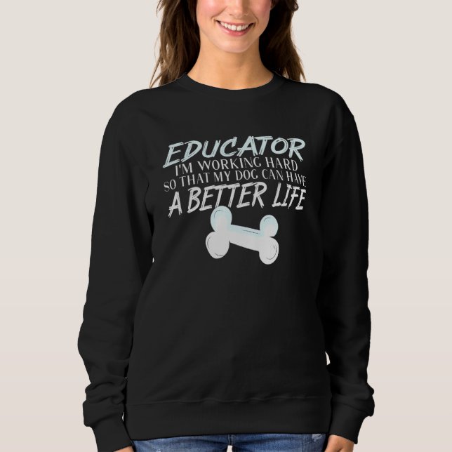 Camiseta Educador: Cachorro Melhor (Frente)