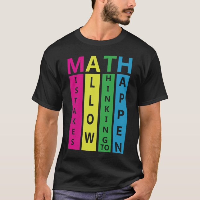 Camiseta Educador de Cotação de Matemática (Frente)