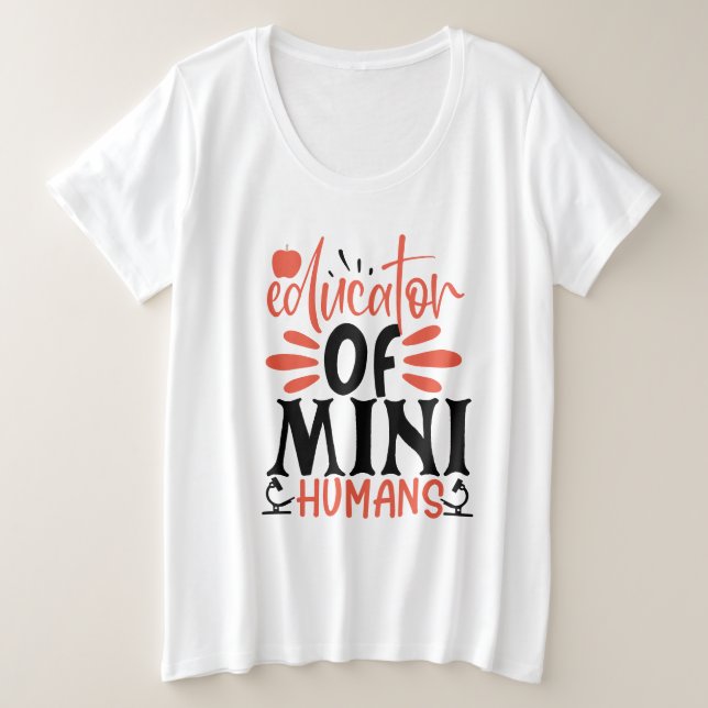 Camiseta Educador de Mini Humanos (Frente do Design)