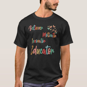 Camiseta Educador do Inovador do Motivador da Revista Groov
