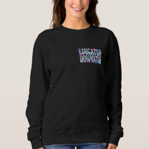 Camiseta Educador Inovador Groovy de volta ao Teac de Cuta