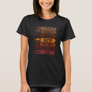 Camiseta Educador Negro Professor Afro-Americano Hist Negro