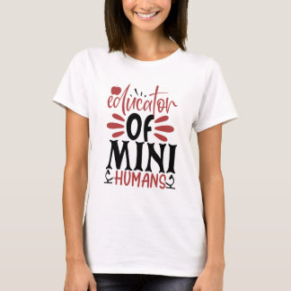 Camiseta Educadora de Mini Mulheres Humanas