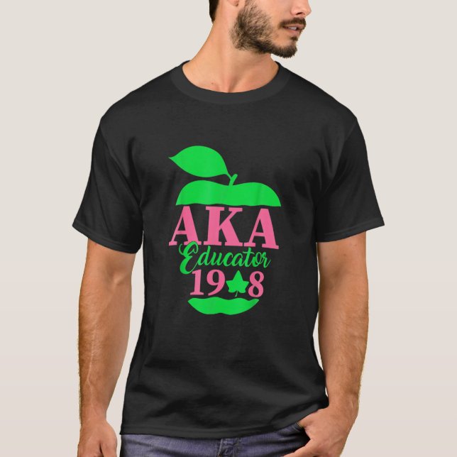 Camiseta Educadores Bonito e bonitos Professores Engraçados (Frente)