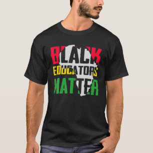 Camiseta Educadores Pretos Importam História Negra do Profe