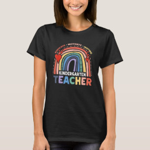 Camiseta Educar Motivação Inspirar Chuva de Professores do