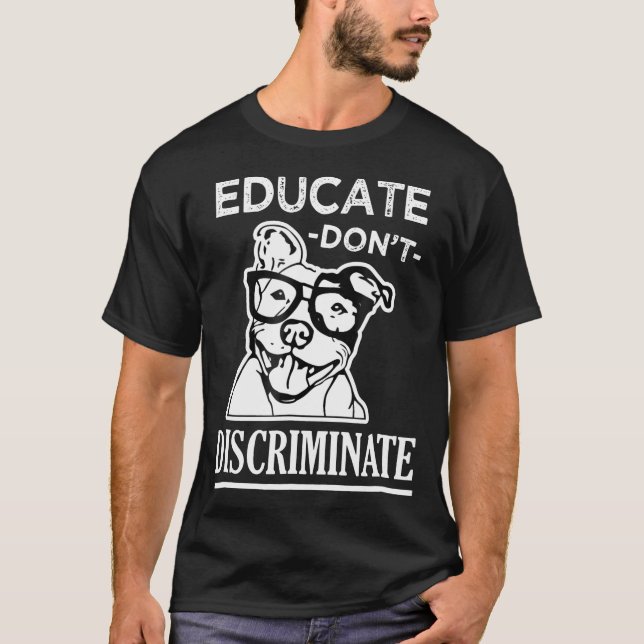 Camiseta Educar Não Discriminar o Emergência de Sensibiliza (Frente)