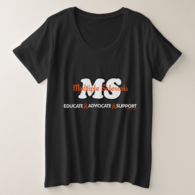 Camiseta Educar o Suporte a Advogados...MS (Frente do Design)