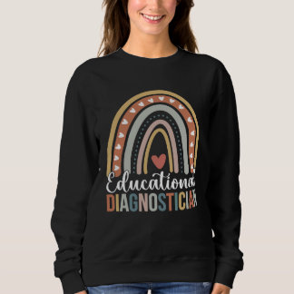 Camiseta Educational Diagnostician Rainbow Educational Diag