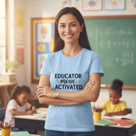 Camiseta Educator Mode Activated Shirt