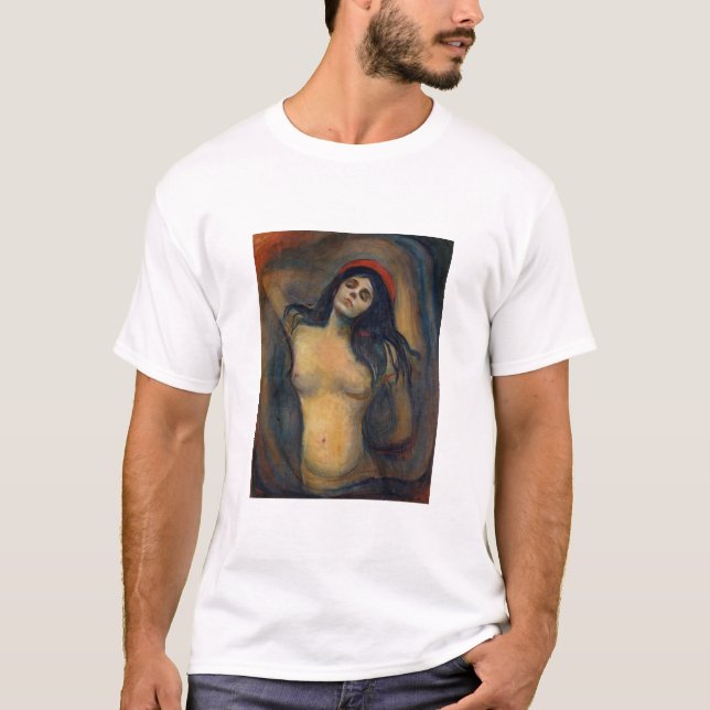 Camiseta Edvard Munch - Madona (Frente)