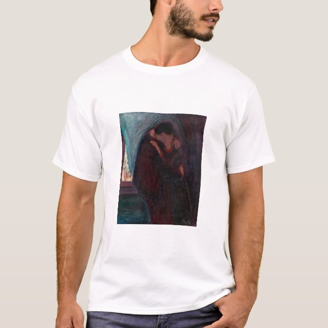 Camiseta Edvard Munch - O Beijo (Frente)