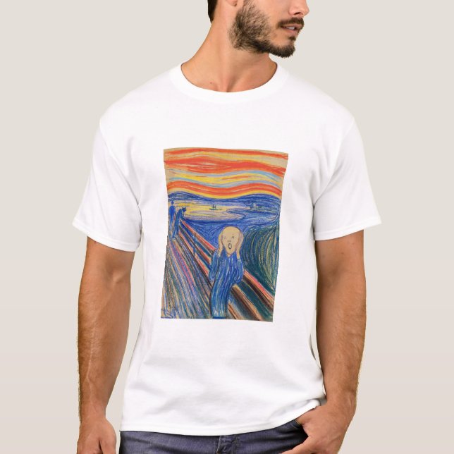 Camiseta Edvard Munch - O Gritar 1895 (Frente)