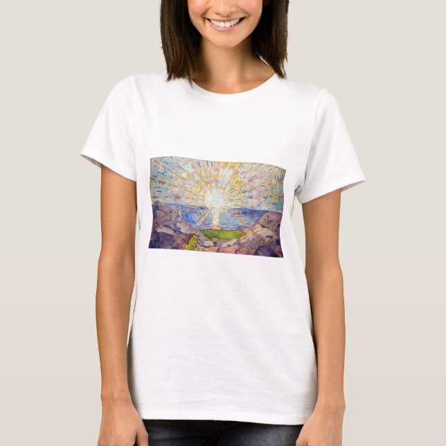 Camiseta Edvard Munch - O Sol 1911 (Frente)