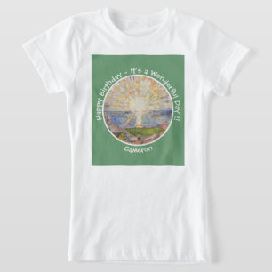 Camiseta Edvard Munch The Sun (Solen) - Itens de Partido Su