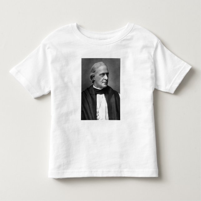Camiseta Edward Benson branco, arcebispo de Canterbury (Frente)