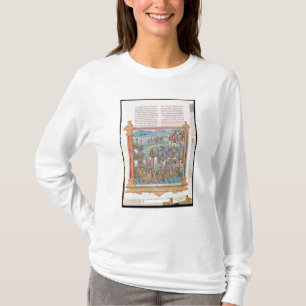 Camiseta Edward IV da aterragem de Inglaterra em Calais