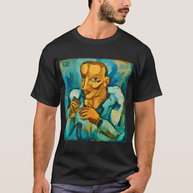Camiseta Edward John Poynter Flores de Ervilha (1890) (Frente)