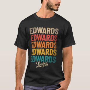 Camiseta Edwards Sobrenome - Vintage Edwards Limited Editio