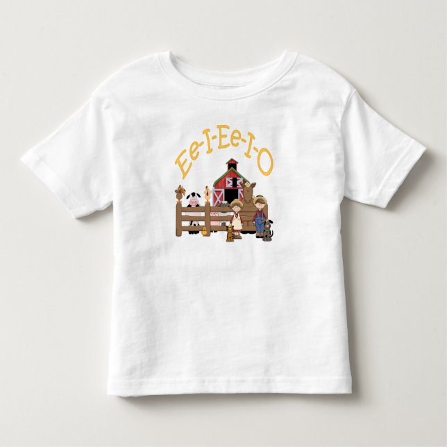 Camiseta Ee I O na Fazenda (Frente)